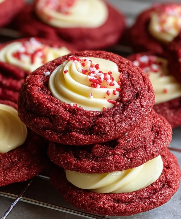 Cream Cheese Red Velvet Cookies – Best Ever Recipe