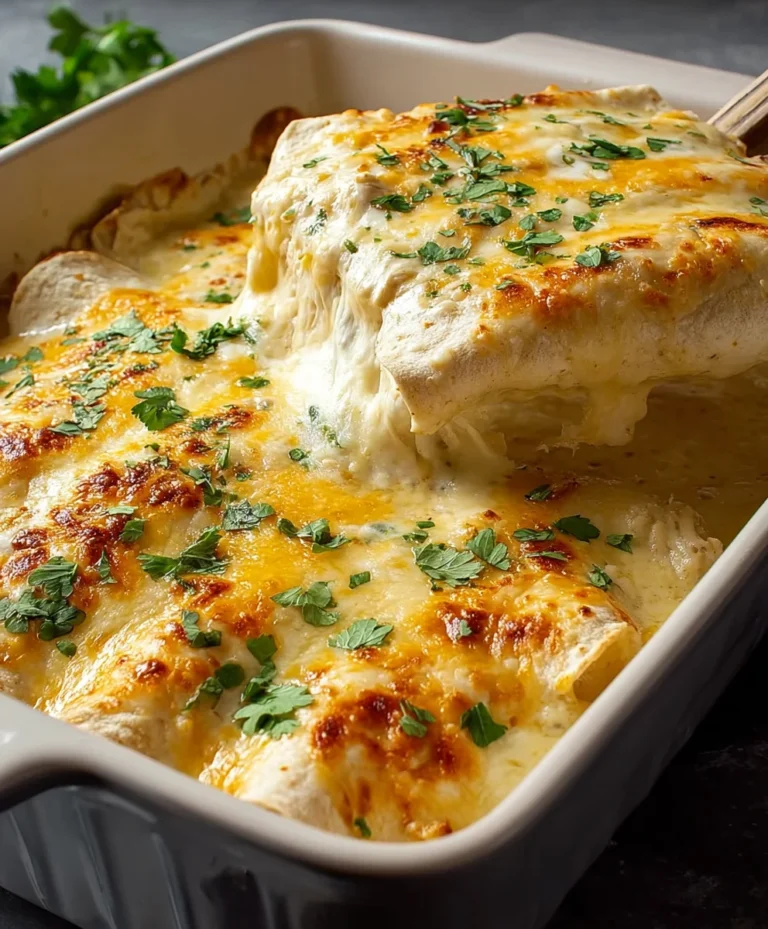 Easy White Chicken Enchiladas-Quick Weeknight Dinner