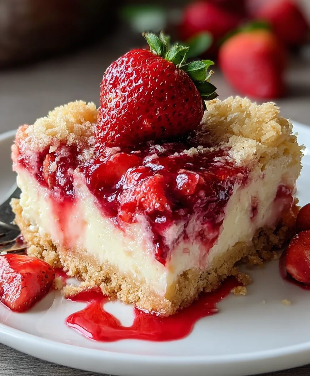 Easy Strawberry Cheesecake Dump Cake Recipe