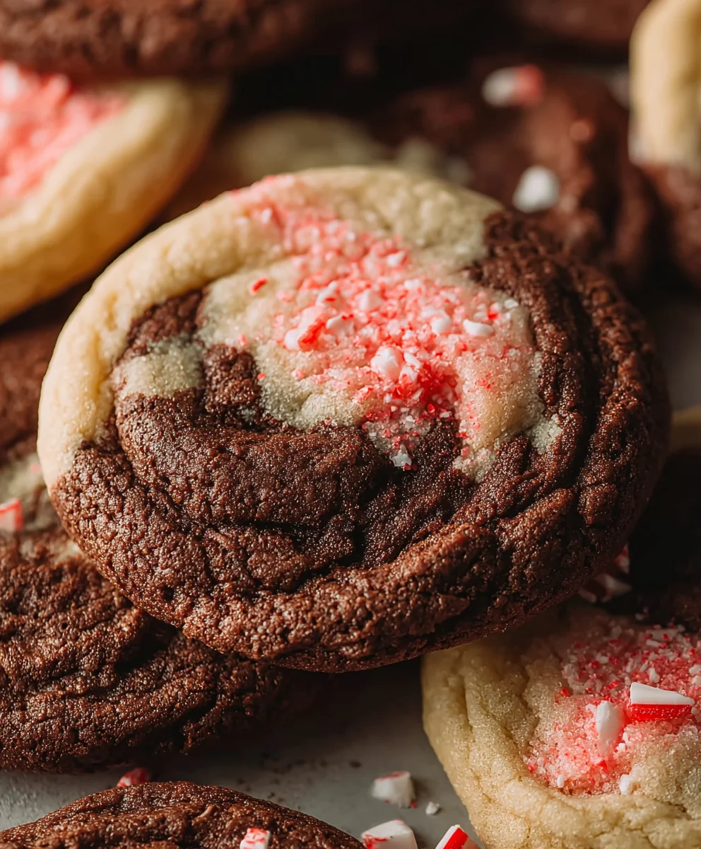 Peppermint Mocha Cookies-Festive Coffee Treat