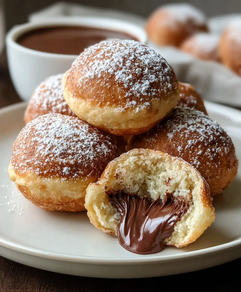 Air Fryer Nutella Bombs-Easy Dessert Recipe