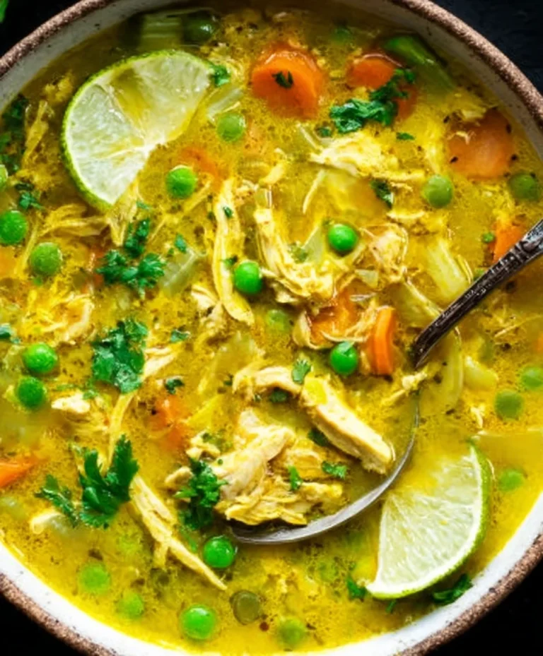 Turmeric Chicken Soup – Anti-Inflammatory Comfort
