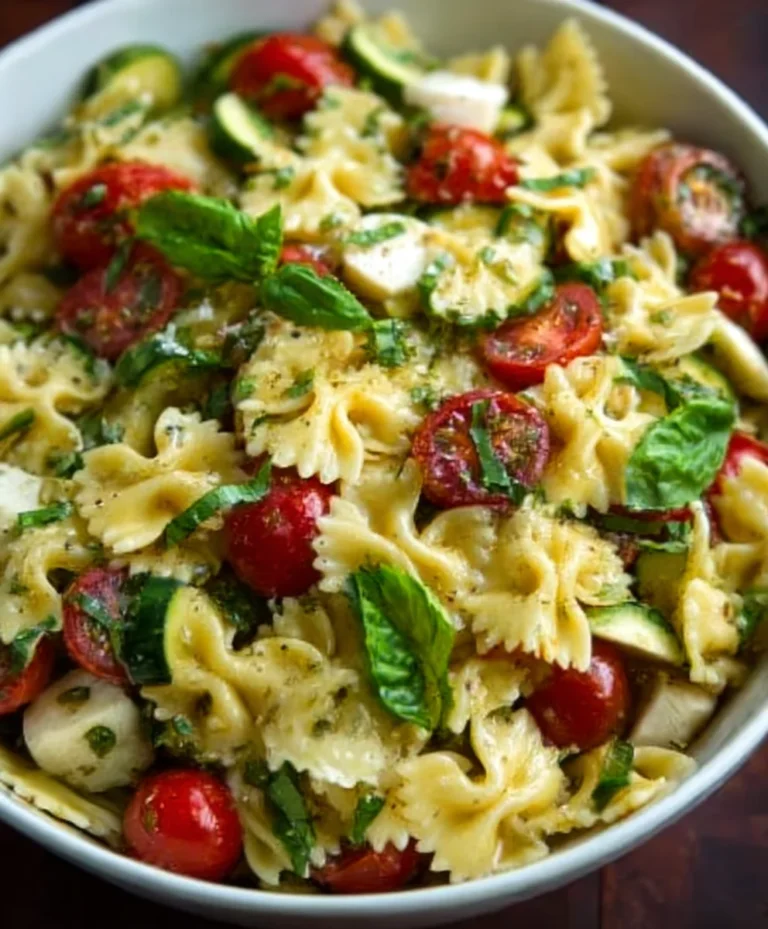 Easy Bow Tie Pasta Salad Recipe- A Crowd-Pleasing Side Dish