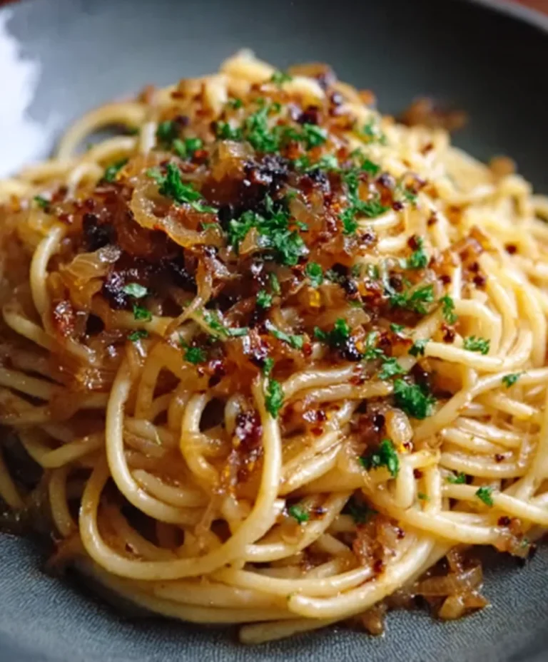 Caramelized Onion Pasta Chili Oil Flavor Bomb