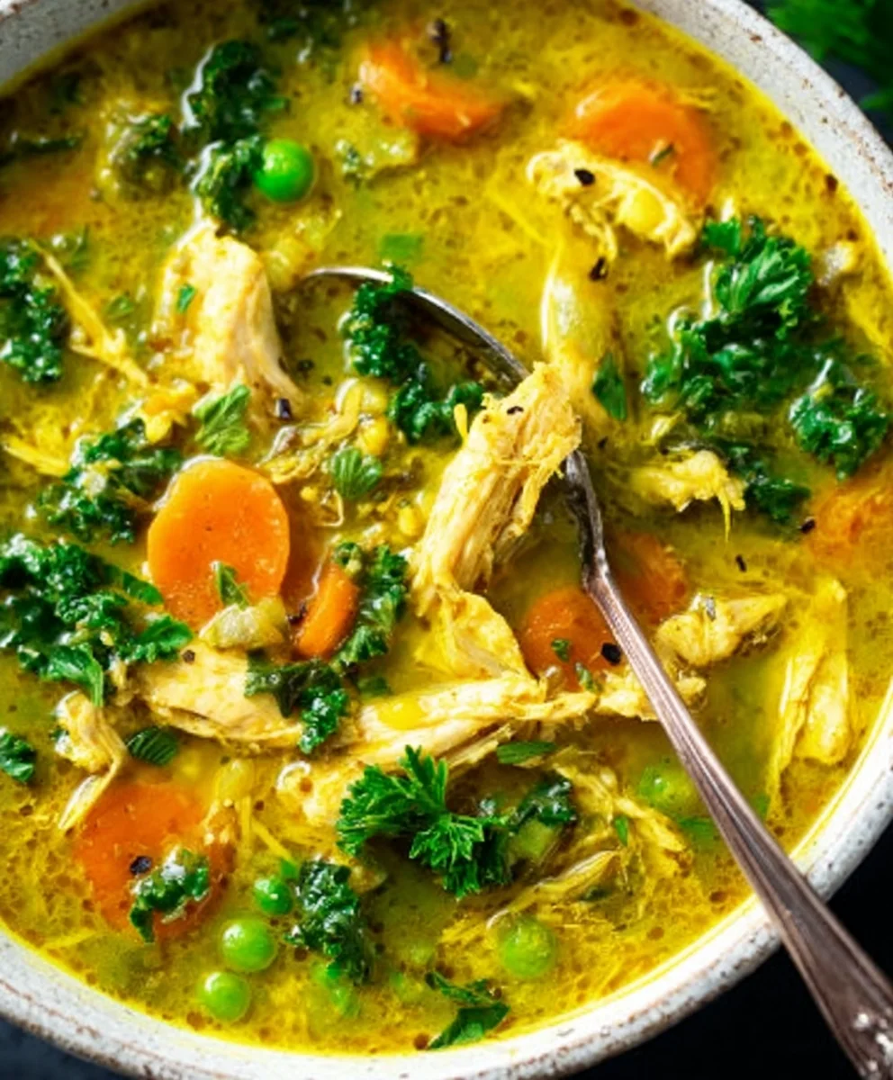 Turmeric Chicken Soup - Anti-Inflammatory Comfort