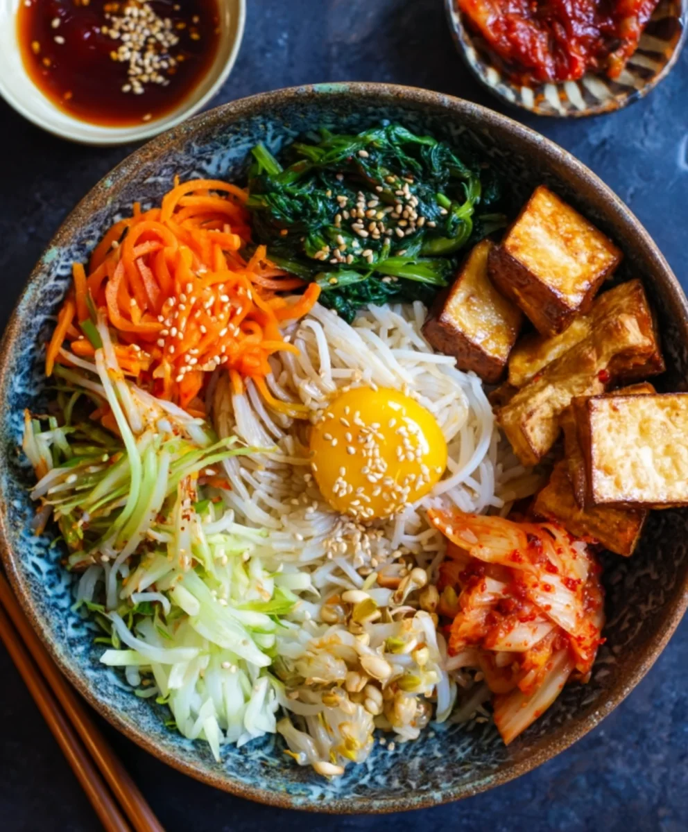 Delicious Vegan Bibimbap Recipe - Healthy & Flavorful