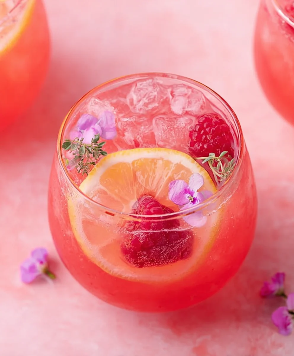 Refreshing Pink Lemonade Mocktail Recipe