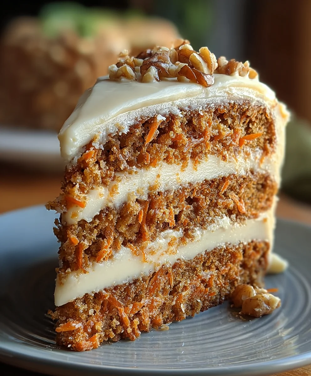 Honeybun Carrot Cake with Cheesecake-Decadent Delight