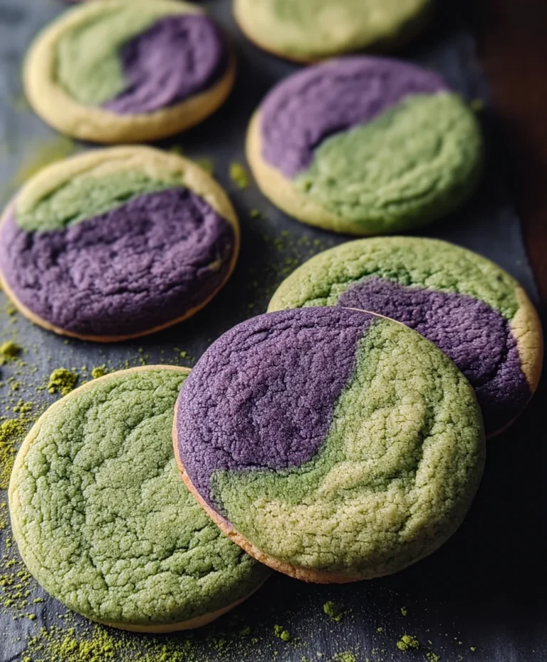 Matcha Ube Cookies – Deliciously Sweet & Chewy Treats