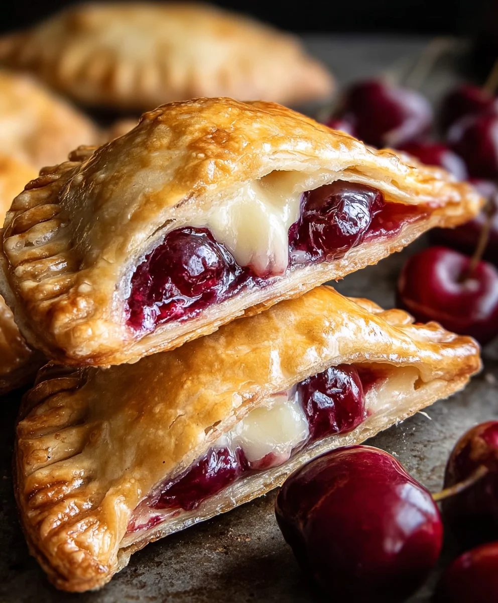 Cherry Cheesecake Hand Pies-Easy Sweet Treats