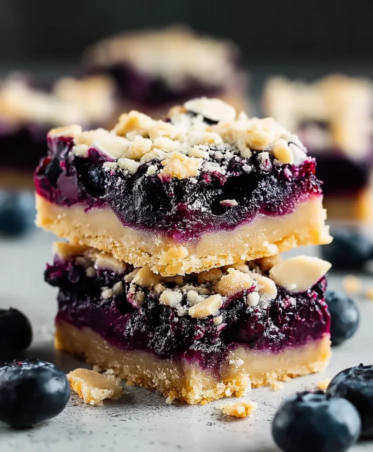 Blueberry Pie Cookie Bars – Easy Dessert Recipe