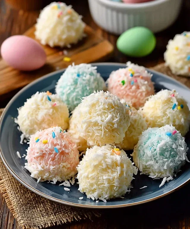 Easter Bunny Coconut Tails