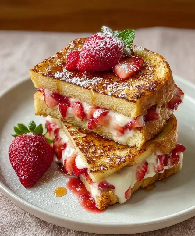 Strawberry Cheesecake French Toast