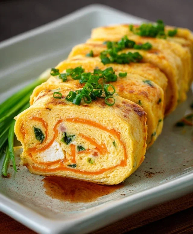 Gyeran Mari (Korean Rolled Omelette)