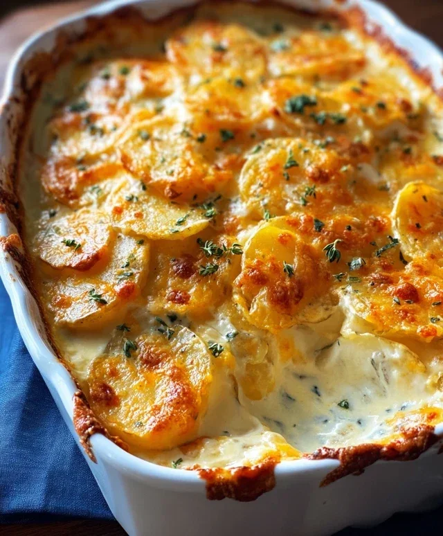 Cheesy Scalloped Potatoes