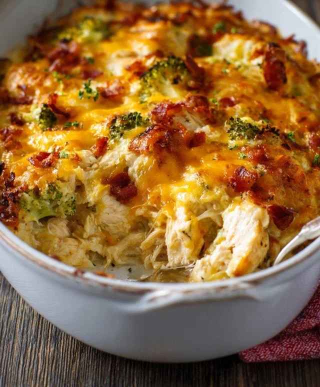 Easy Low Carb Chicken Casserole
