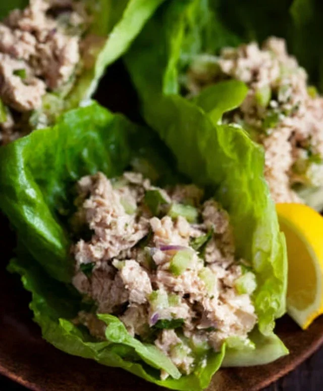 Tuna Lettuce Wraps