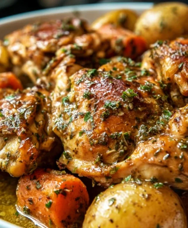 Garlic Butter Chicken Crockpot Recipe: 6-Hour Magic for Tender Bliss