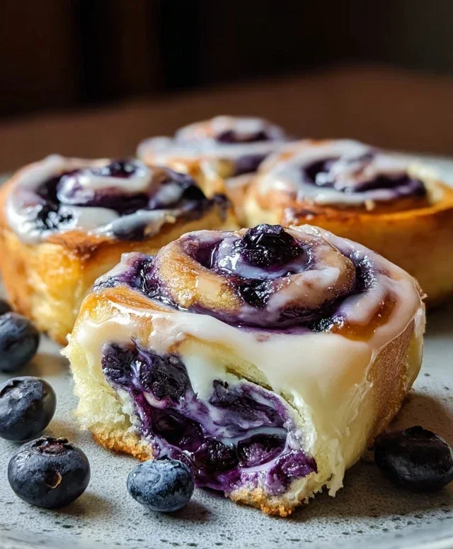 Blueberry Cheesecake Rolls