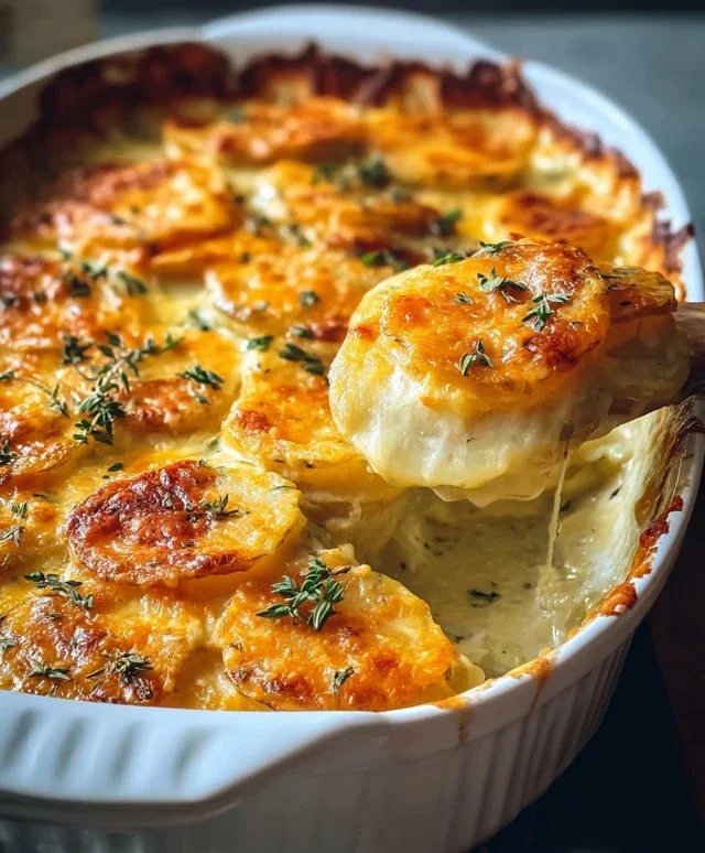 Cheesy Scalloped Potatoes