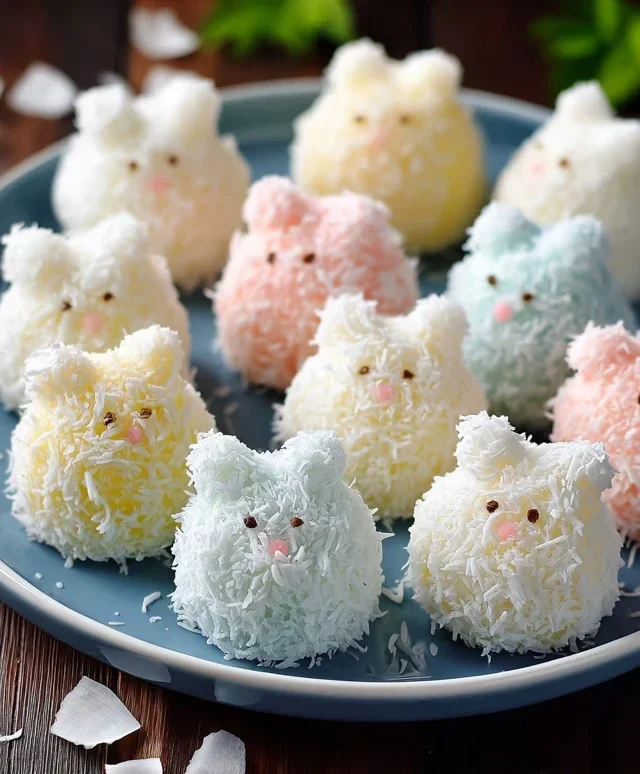 Easter Bunny Coconut Tails