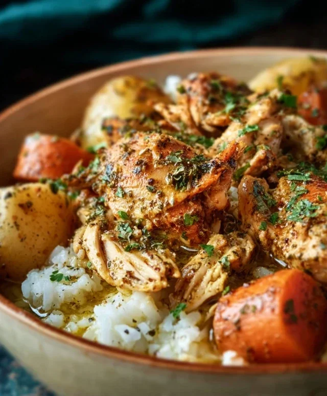 Garlic Butter Chicken Crockpot Recipe: 6-Hour Magic for Tender Bliss