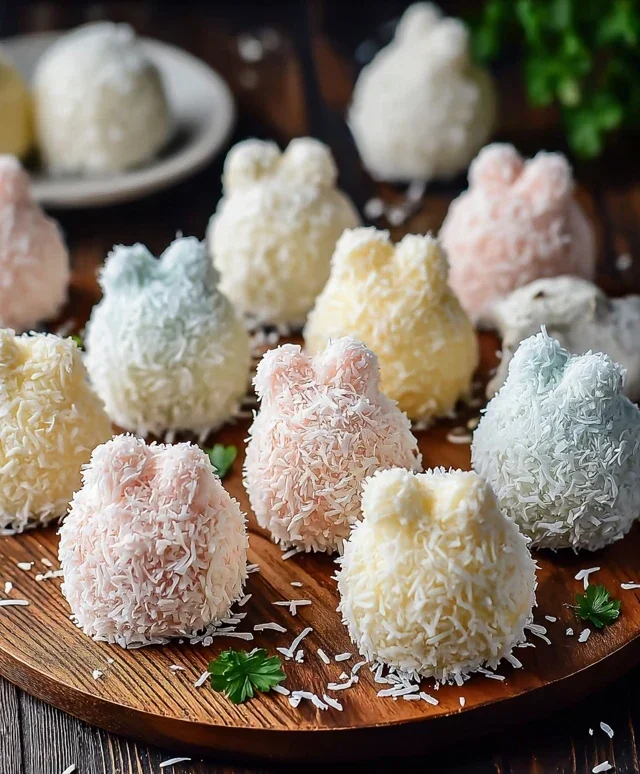 Easter Bunny Coconut Tails