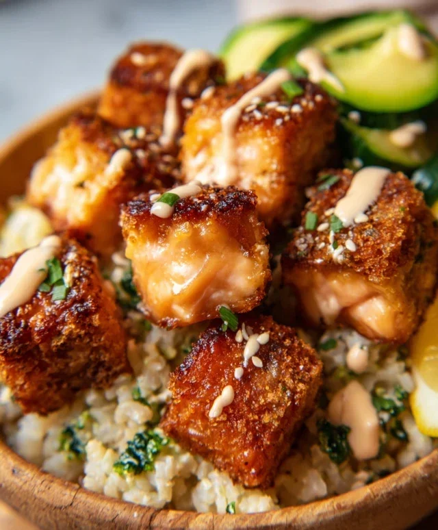 Bang Bang Salmon Bites