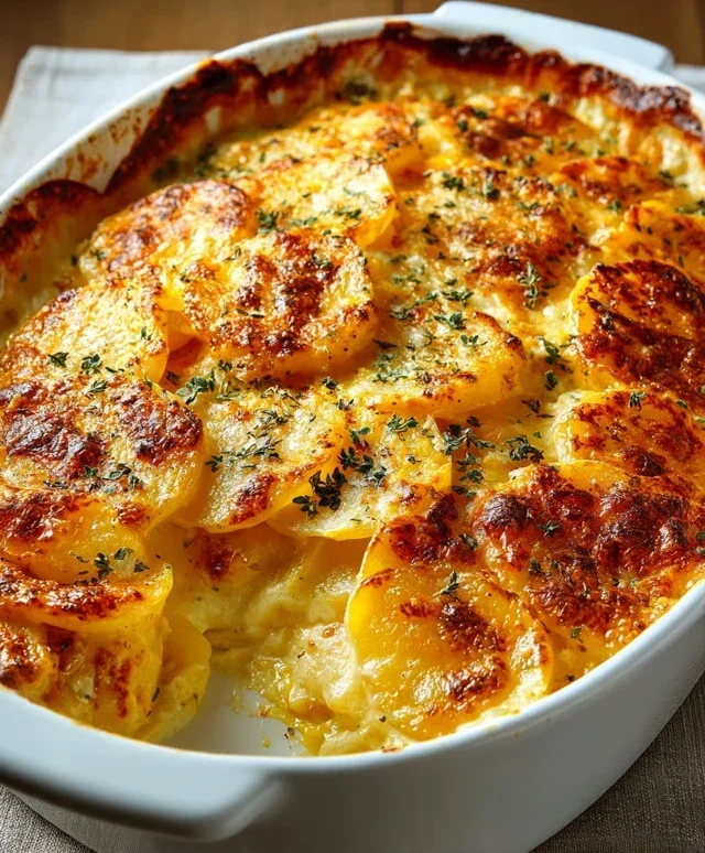 Cheesy Scalloped Potatoes