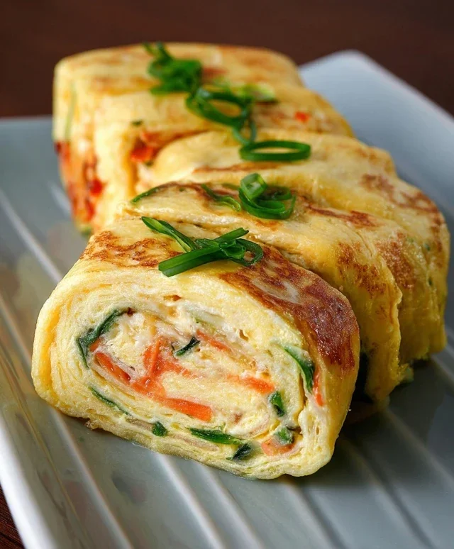 Gyeran Mari (Korean Rolled Omelette)
