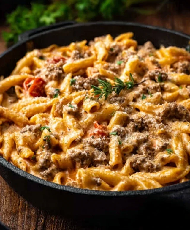 Creamy Beef Pasta