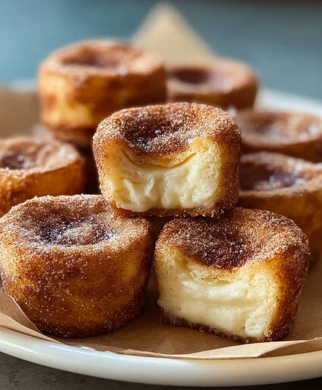Churro Cheesecake Bites