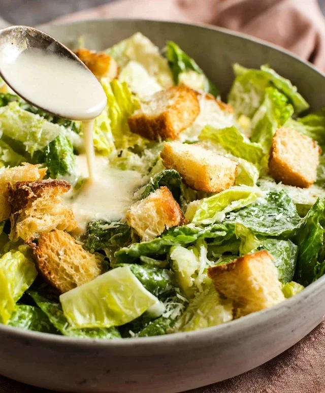 Homemade Caesar Salad Dressing