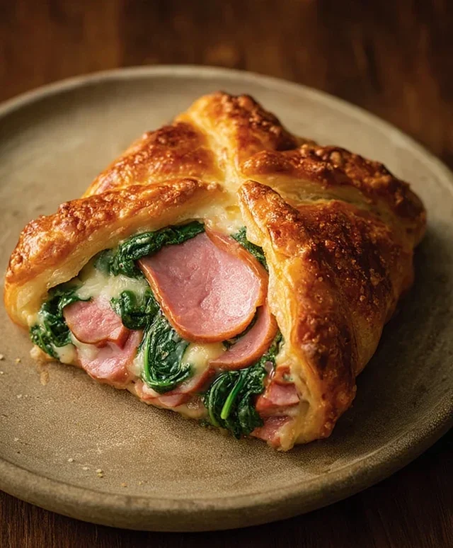 Beef Beef Ham and Cheese with Spinach