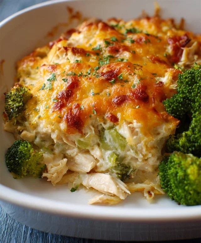 Easy Low Carb Chicken Casserole