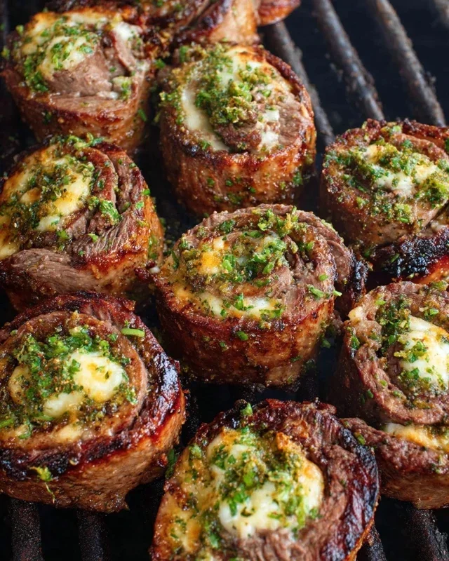 Cheesy Steak Pinwheels