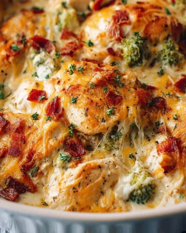 Easy Low Carb Chicken Casserole