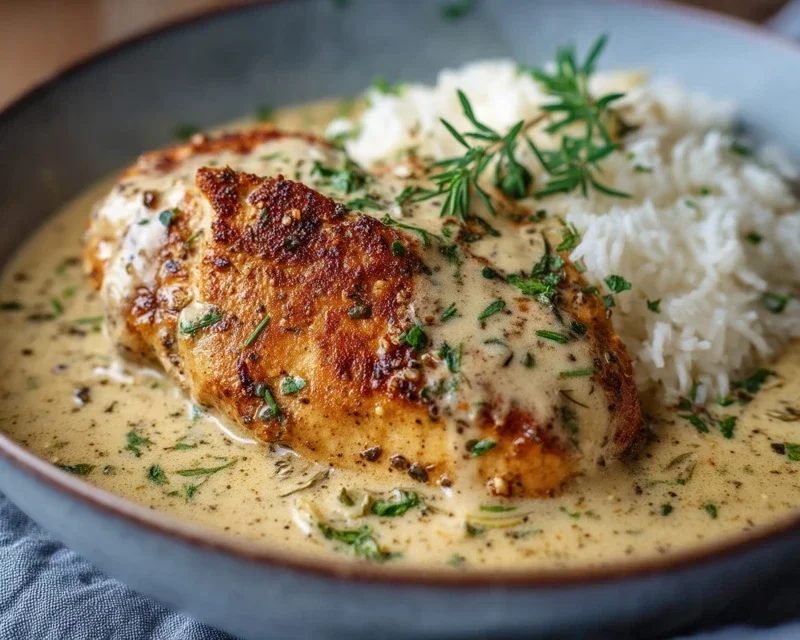Creamy Garlic Chicken