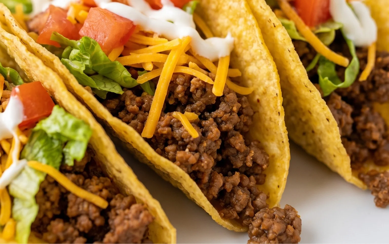 Crispy Ground Beef Tacos