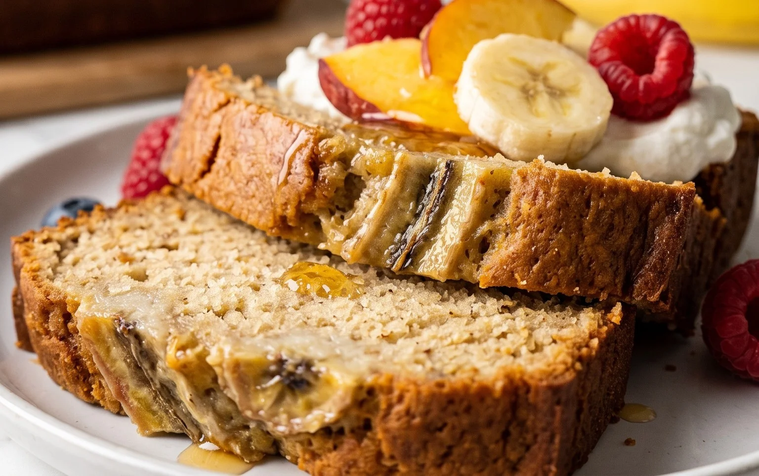 The BEST Honey Vanilla Banana Bread ~ Soft & Fluffy, Easy Recipe