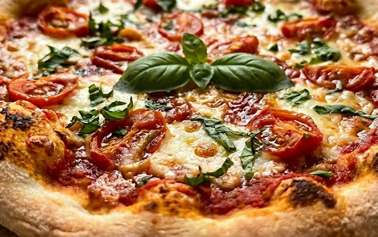 An excellent No Yeast Pizza Dough - quick easy homemade pizza!