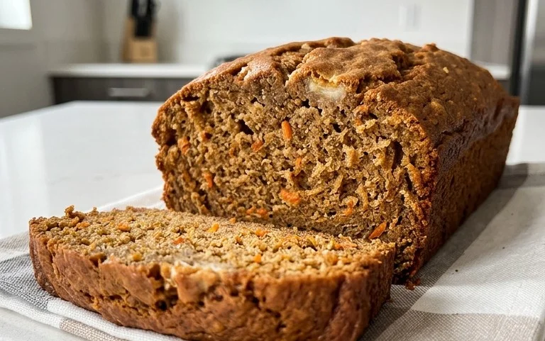 Dairy Free Carrot Cake Banana Bread
