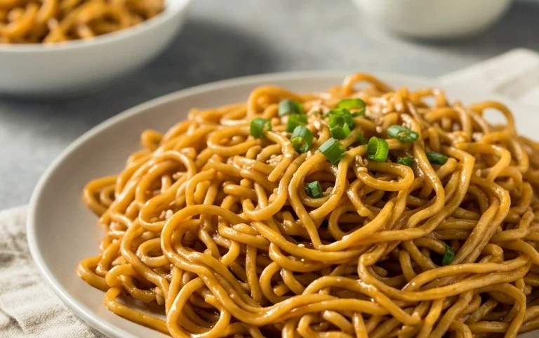 Easy Saucy Ramen Noodles