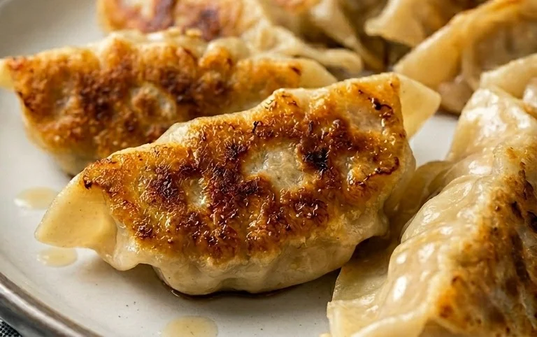 Chicken Potstickers (Pan Fried Dumplings)
