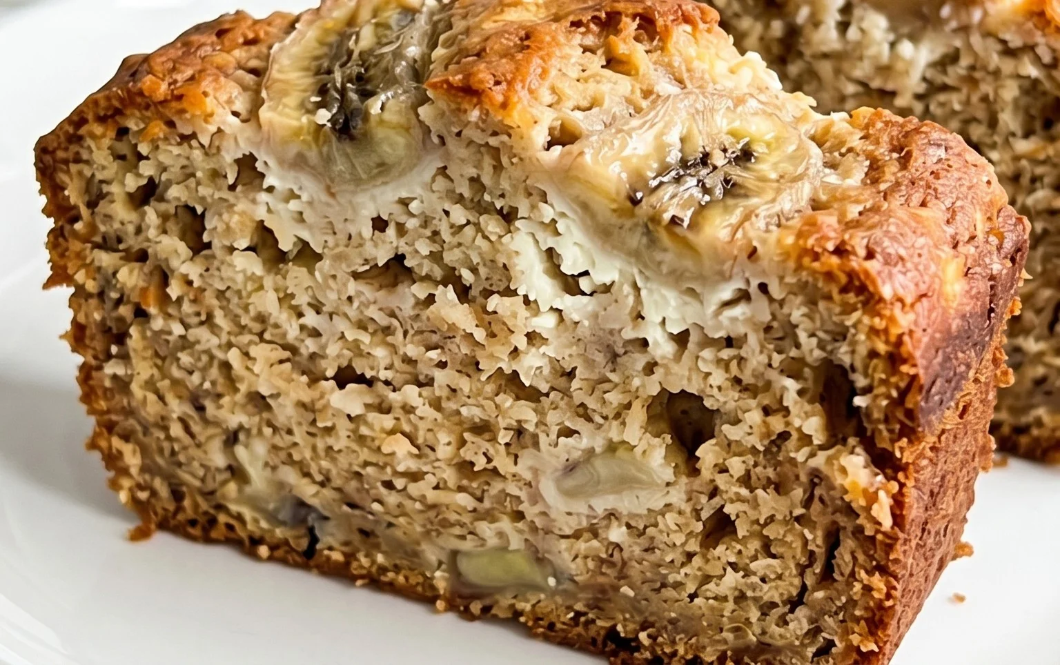 Cottage Cheese Banana Bread