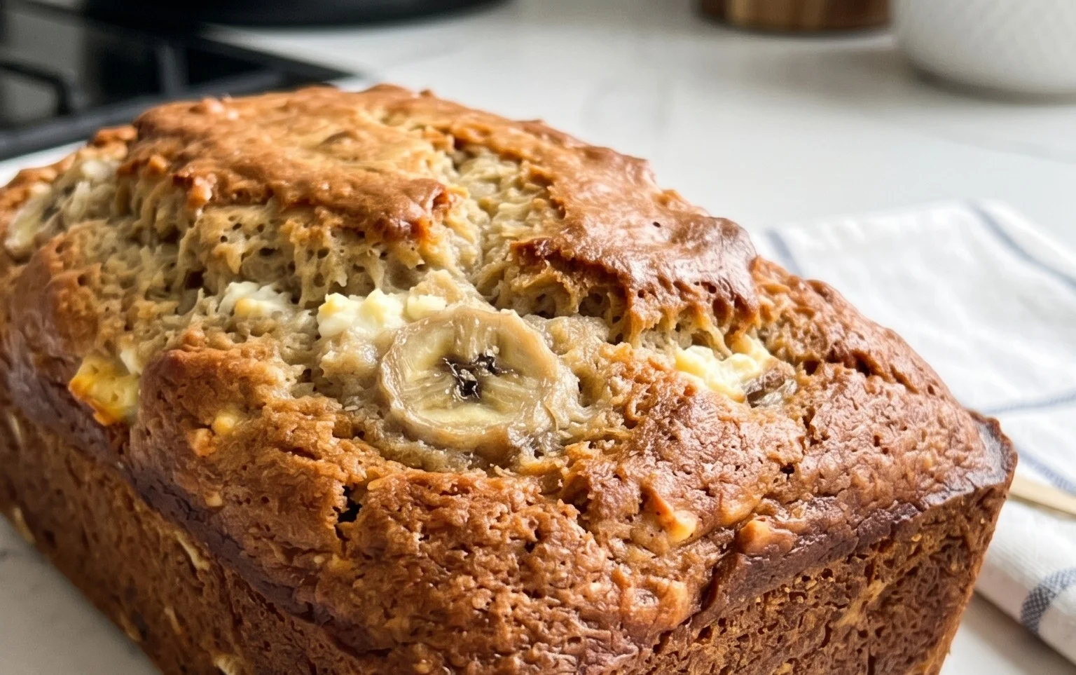 Cottage Cheese Banana Bread
