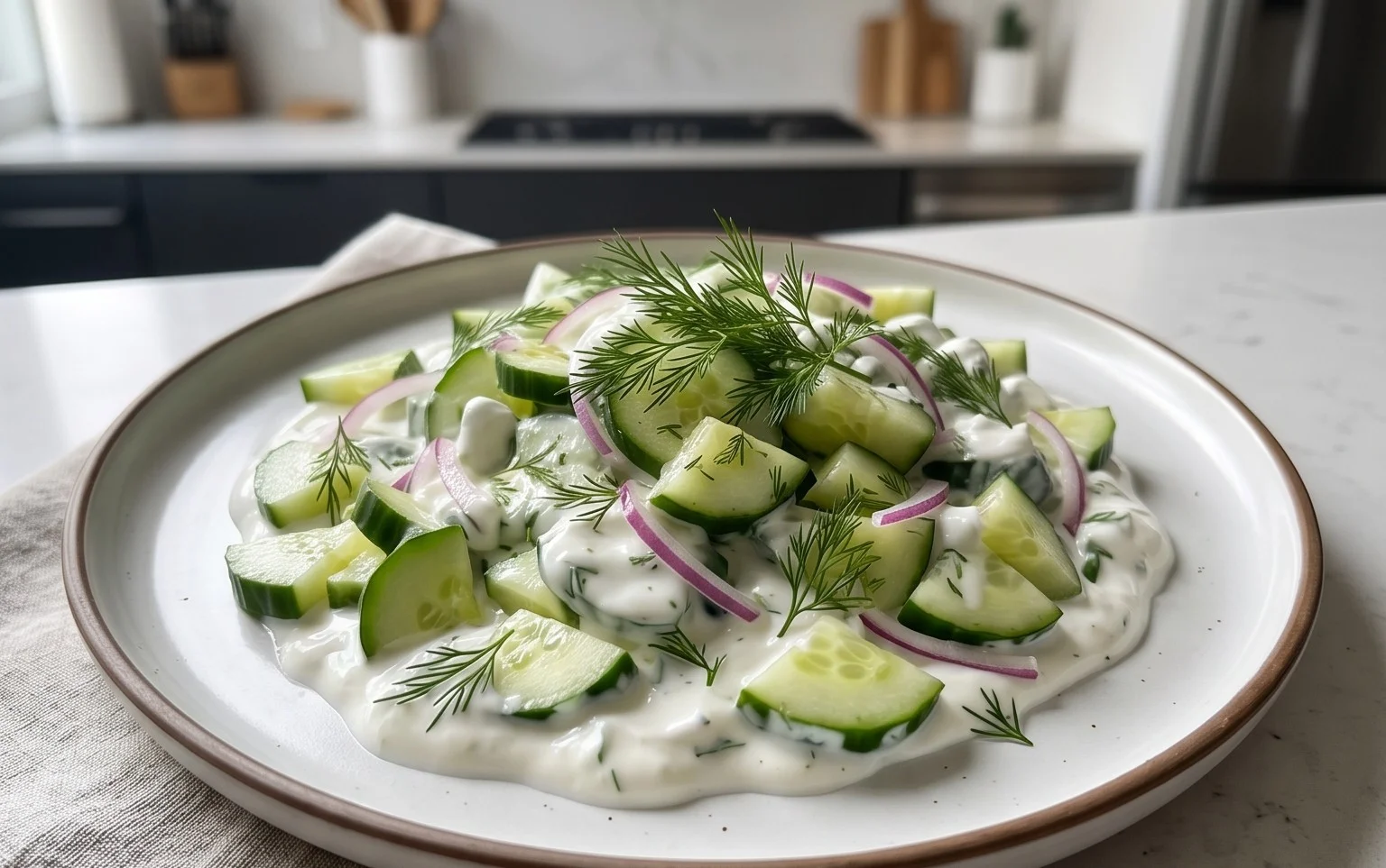 Cucumber Yogurt Salad