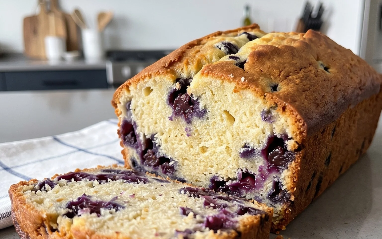 Blueberry and Lemon Loaf