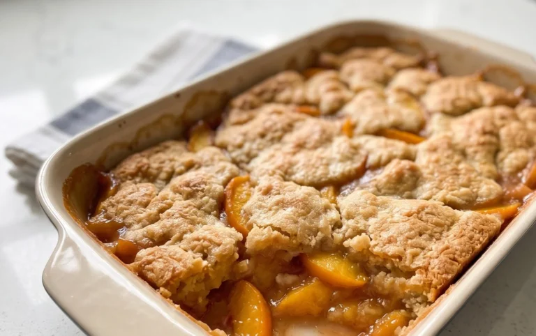 Fresh Peach Cobbler
