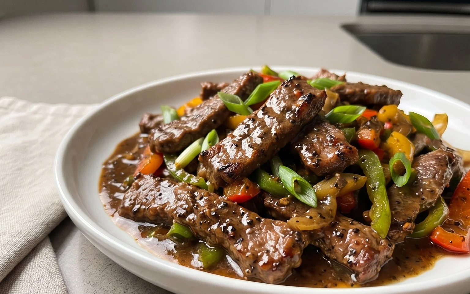 Black Pepper Beef